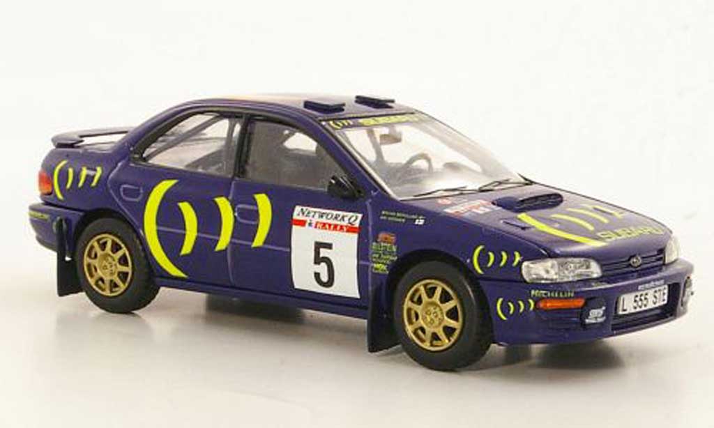 Subaru Impreza 1/43 Vanguards 555 No.5 A.Vatanen / B.Berglund RAC Rally 1993 modellino in miniatura