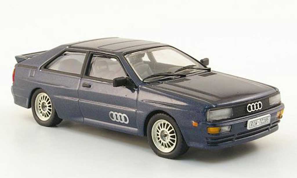 Audi Quattro 1/43 Vitesse Coupe blu modellino in miniatura