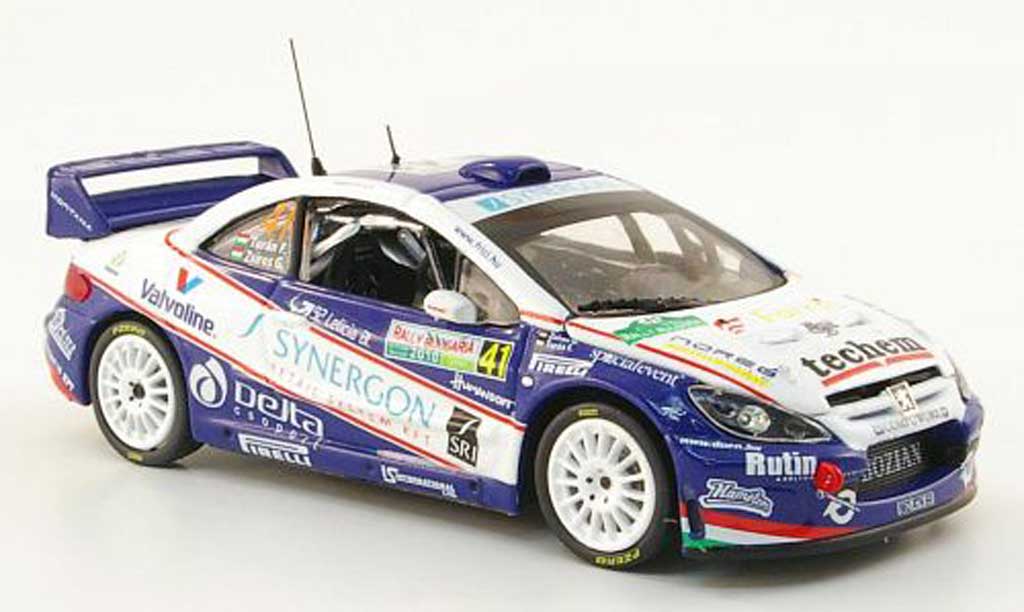 Peugeot 307 WRC 1/43 Vitesse WRC No.41 Synergon Rally Bulgarien 2010 modellino in miniatura