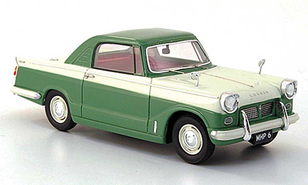 Triumph Herald 1/43 Silas Models 1200 Coupe grun/bianco 1963 modellino in miniatura