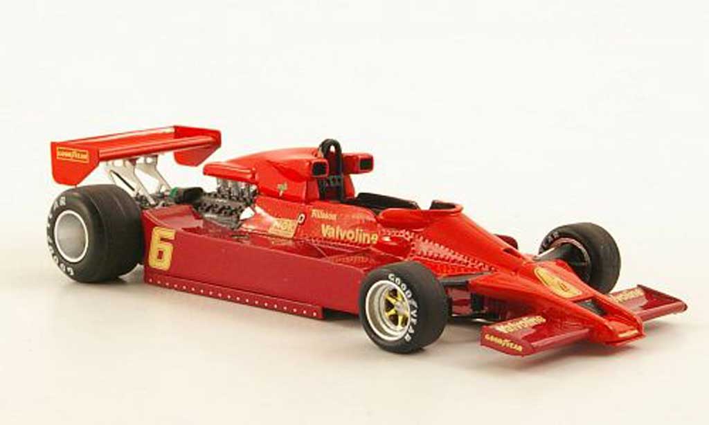 Lotus 78 1/43 Spark No.6 Imperial G.Nilsson GP Japan 1977 modellino in miniatura