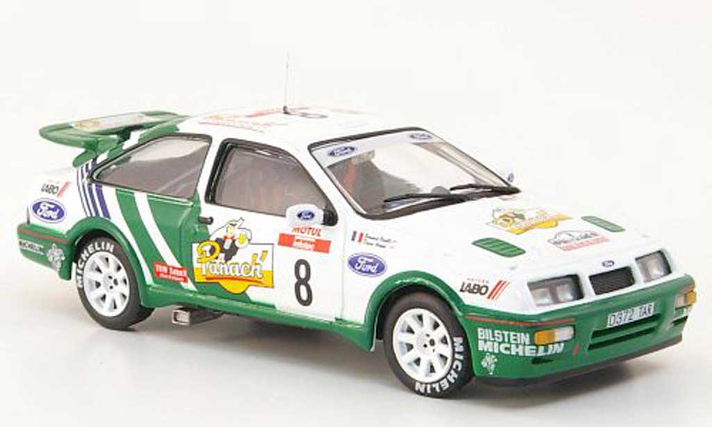 Ford Sierra Cosworth RS 1/43 Hachette Cosworth RS No.8 Panach Tour de Corse 1988 modellino in miniatura