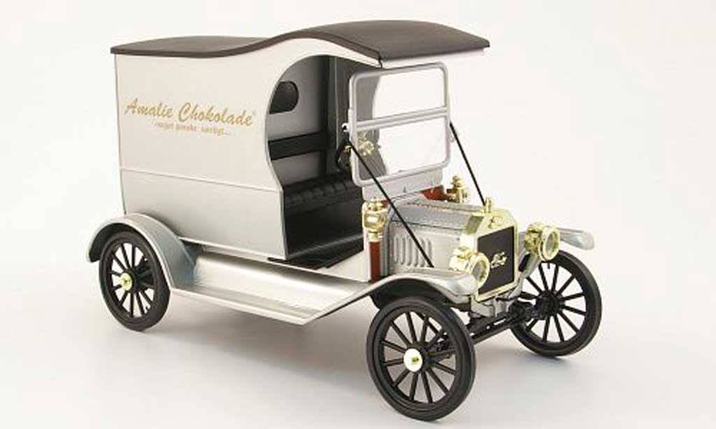 Ford Model T 1/18 Eagle delivery van amalie chokolade modellino in miniatura