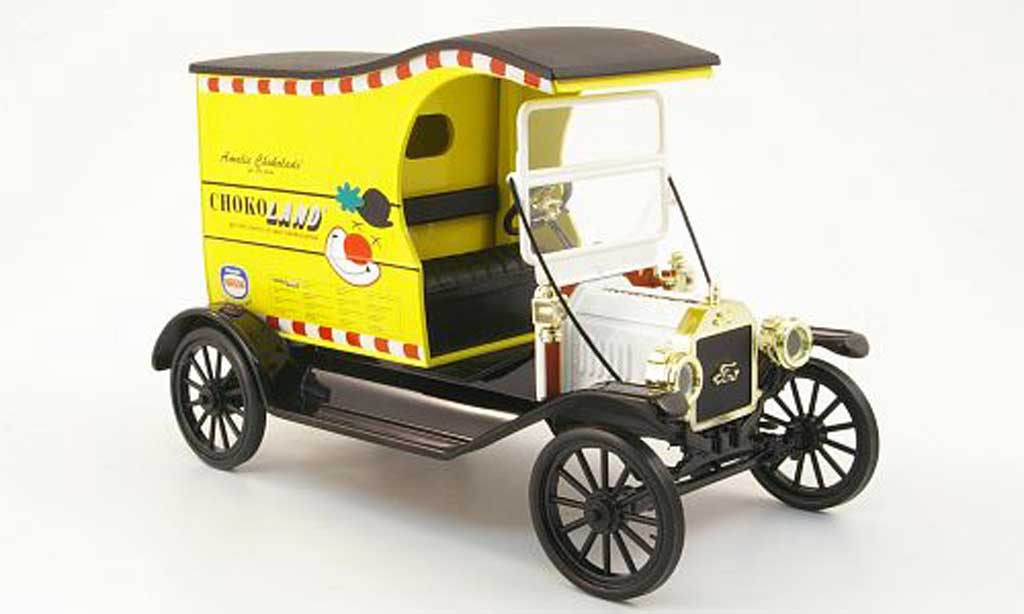 Ford Model T 1/18 Eagle delivery van chokoland modellino in miniatura
