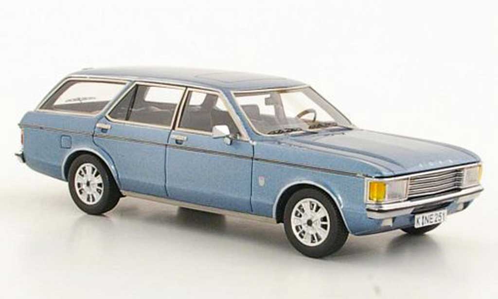 Ford Granada 1/43 Neo Mk I Turnier grigioblu 1972 modellino in miniatura