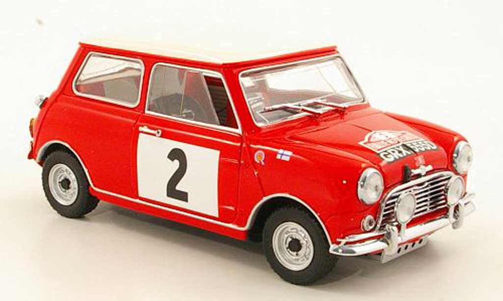 Austin Mini Rallye 1/18 Kyosho Rallye 1275S No.2 Rally Monte Carlo 1966 modellino in miniatura