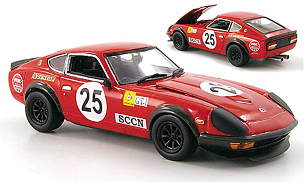 Datsun 240Z 1/43 Kyosho Sport Racing No.25 1000 Km Japan 1972 modellino in miniatura