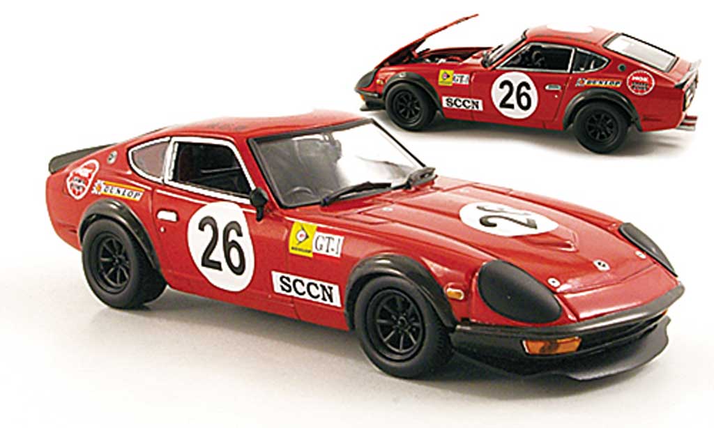 Datsun 240Z 1/43 Kyosho Sport Racing No.26 1000 Km Japan 1972 modellino in miniatura
