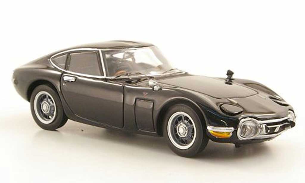 Toyota 2000 GT 1967 1/43 Ebbro 1967 nero modellino in miniatura