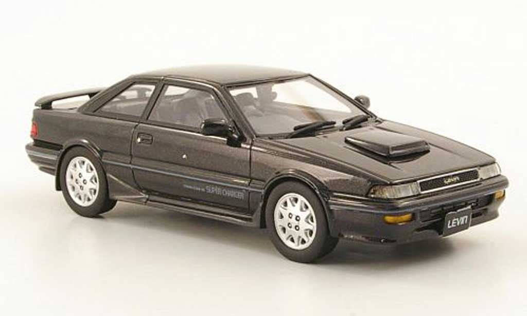 Toyota Corolla Levin 1/43 Hi Story Levin GT-Z nero RHD 1989 modellino in miniatura
