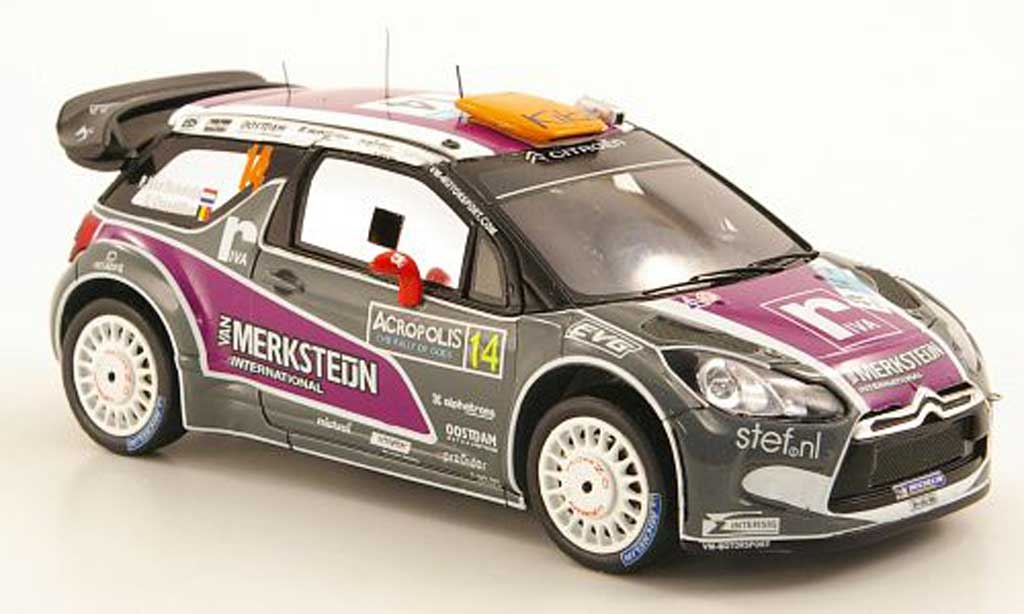 DS Automobiles DS3 WRC 2011 1/43 Spark WRC 2011 No.14 Rally Acropolis modellino in miniatura