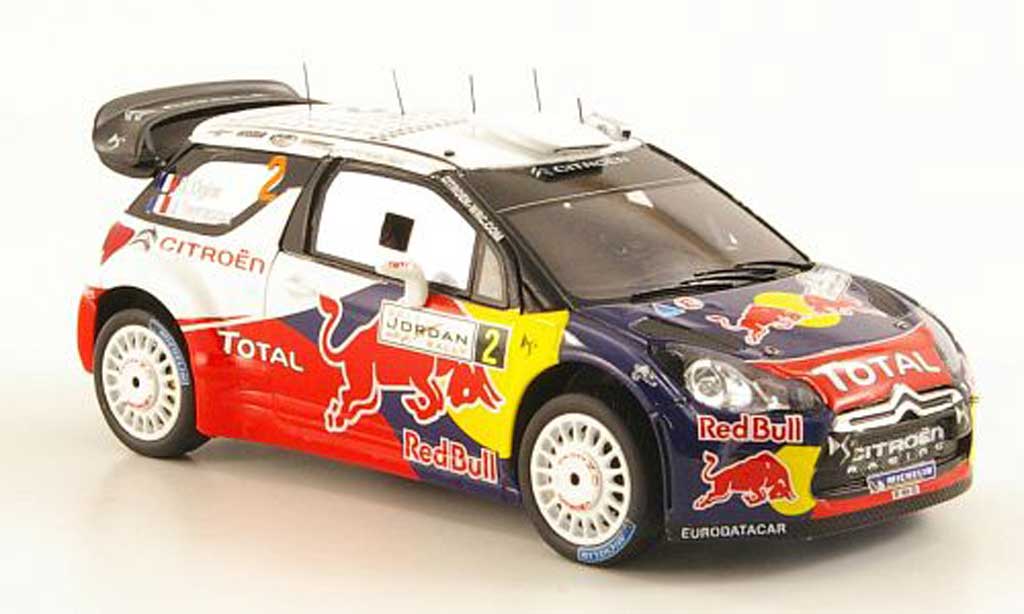 DS Automobiles DS3 WRC 2011 1/43 Spark WRC 2011 No.2 Total Rally Jordanien modellino in miniatura