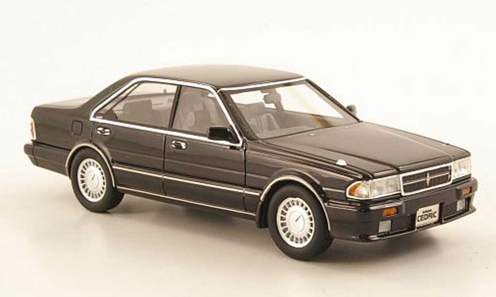 Nissan Cedric 1/43 Hi Story Gran Turismo SV (Y31) nero RHD 1989 modellino in miniatura