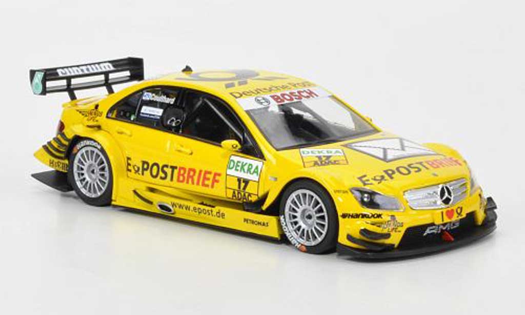 Mercedes Classe C 1/43 Minichamps DTM No.17 Team AMG--Deutsche Post D.Coulthard DTM Saison 2011 modellino in miniatura