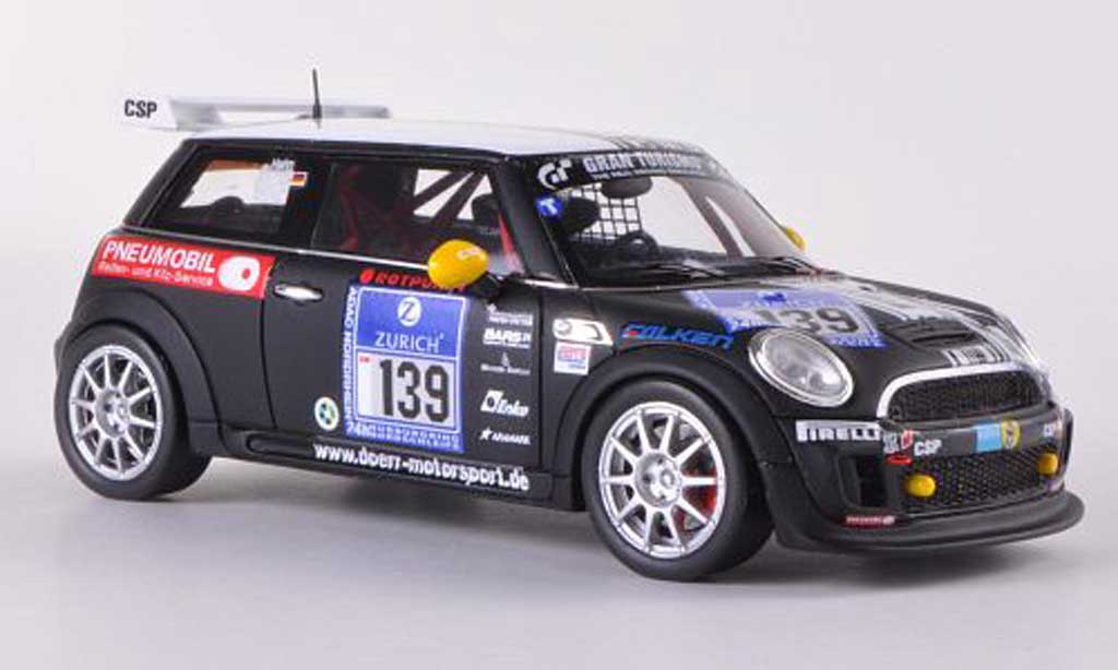 Mini Cooper VLN 1/43 Minichamps VLN No.139 Dorr Motorsport Hahn / Holoch / Konrad / Penno 24h ADAC Nurburgring 2011 modellino in miniatura