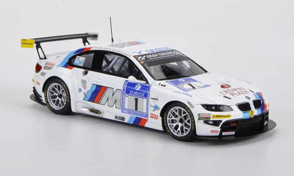 Bmw M3 E92 1/43 Minichamps E92 GT2 No.1 Motorsport 24h Nurburgring 2011 modellino in miniatura