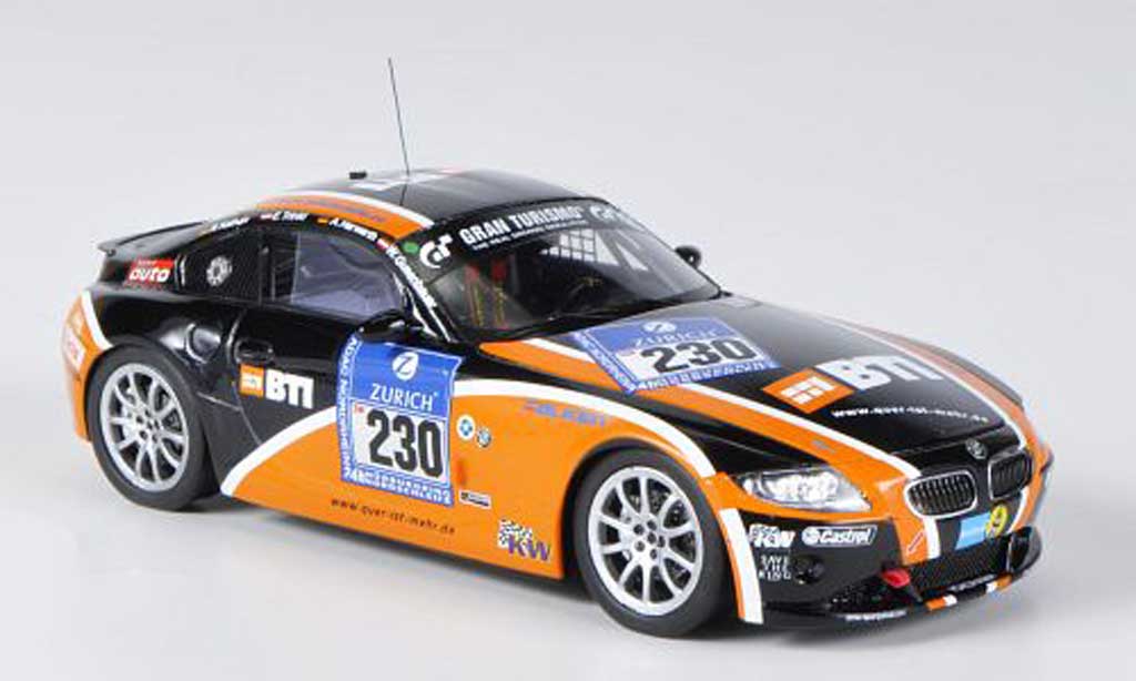 Bmw Z4 E89 1/43 Minichamps E89 Coupe No.230 BTI 24h Nurburgring 2011 modellino in miniatura