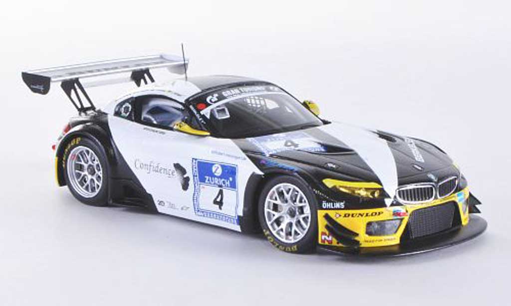 Bmw Z4 E89 1/43 Minichamps E89 GT3 No.4 Need for Speed Team Schubert 24h ADAC Nurburgring 2011 M.Hartung / J.Viebahn / T.Coronel / C.Hurtgen modellino in miniatura