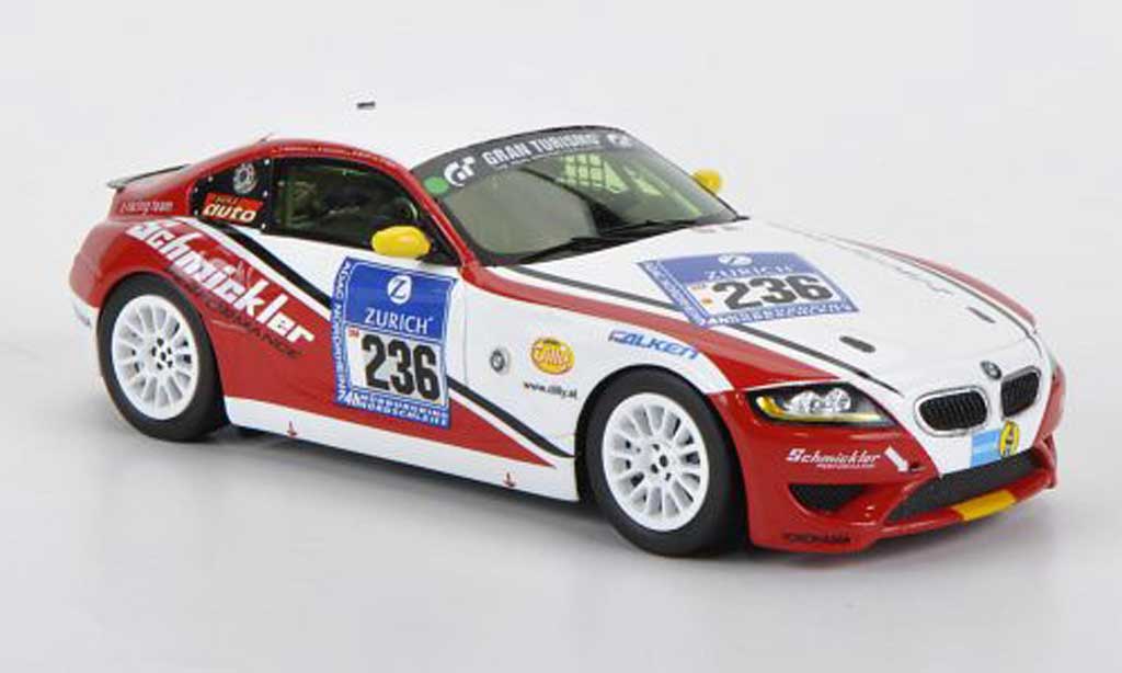 Bmw Z4 E89 1/43 Minichamps E89 M coupe No.236 Scuderia Augustusburg Buhl 24h Nurburgring 2011 modellino in miniatura