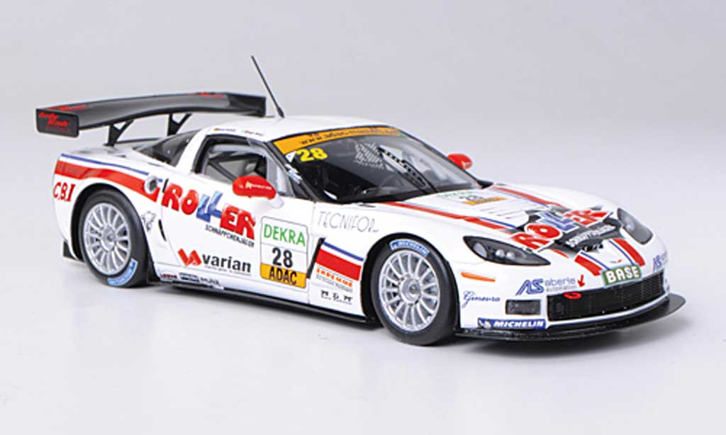 Chevrolet Corvette C6 1/43 Minichamps C6 Z06R GT3 (C6) No.28 Callaway Competition D.Alessi / D.Keilwitz ADAC GT Masters 2011 modellino in miniatura