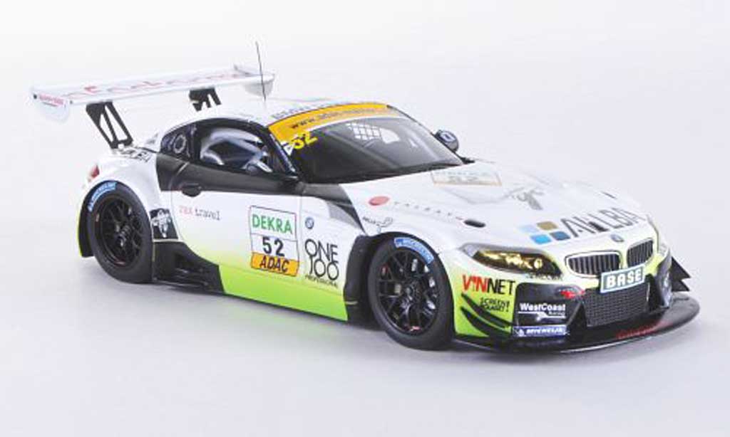 Bmw Z4 E89 1/43 Minichamps E89 GT3 No.52 Westcoast Racing F.Lestrup / L.Stugemo ADAC GT Masters-Saison 2011 modellino in miniatura