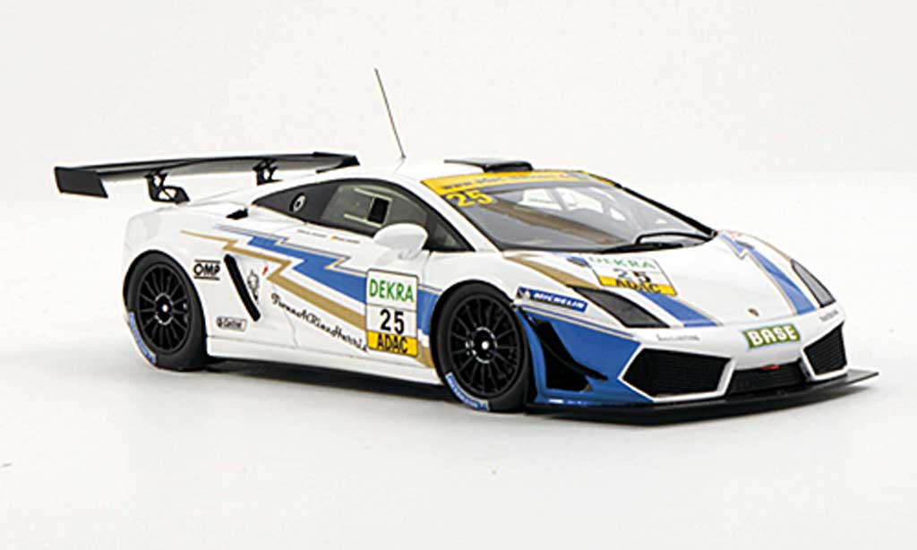 Lamborghini Gallardo LP600-4 1/43 Minichamps LP600-4 No.25 Reiter Engineering T.Hammam / F.Kechele ADAC GT Masters-Saison 2011 modellino in miniatura