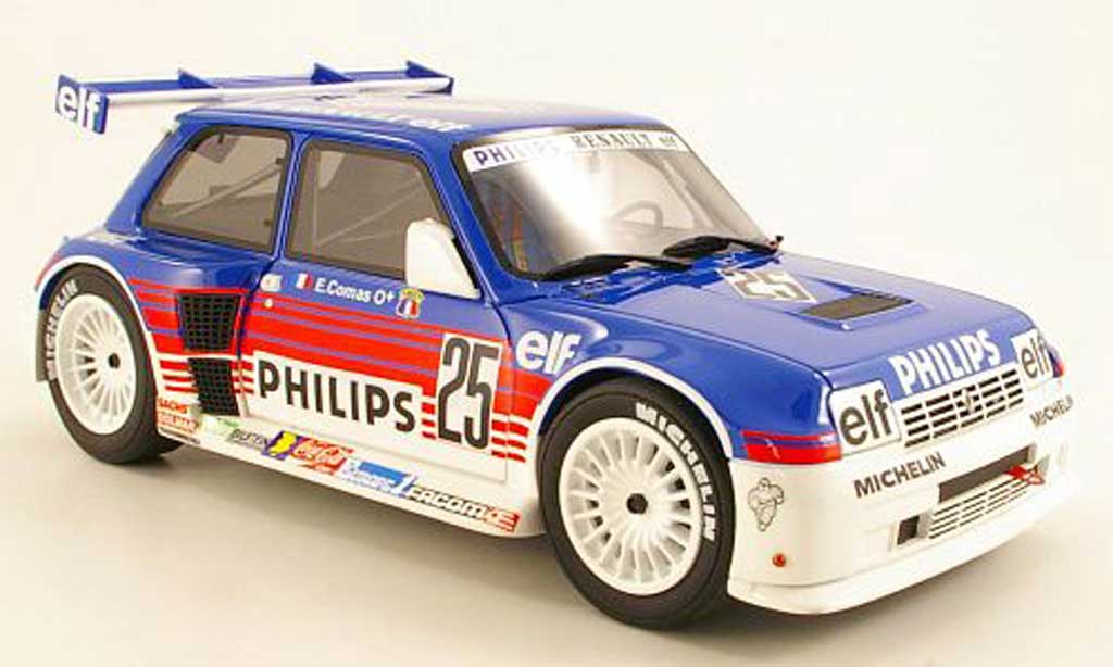 Renault 5 1/18 Ottomobile GT Turbo Super Production No.2 Eric Comas modellino in miniatura