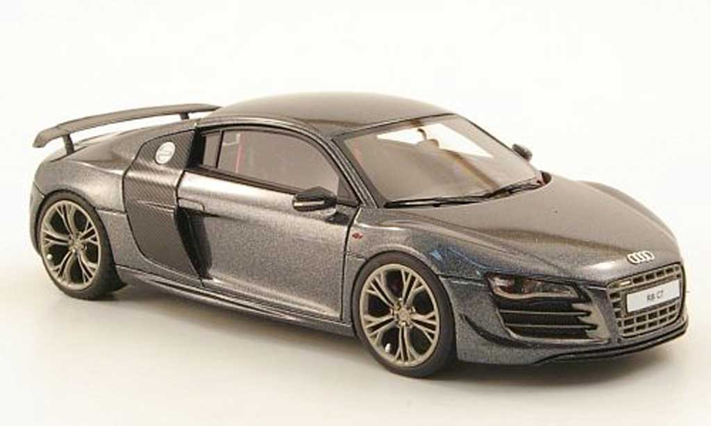 Audi R8 GT 1/43 Look Smart GT dkl.grigio modellino in miniatura
