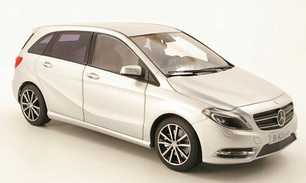 Mercedes Classe B 1/18 Norev grigio metallisee 2011 modellino in miniatura