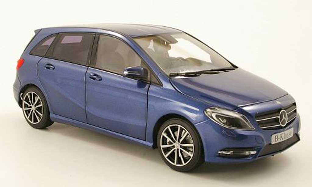 Mercedes Classe B 1/18 Norev blu 2011 modellino in miniatura