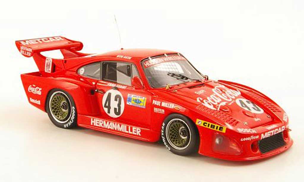Porsche 935 1981 1/43 TrueScale Miniatures 1981 K3 No.43 Coca-Cola B.Akin 24h Le Mans modellino in miniatura