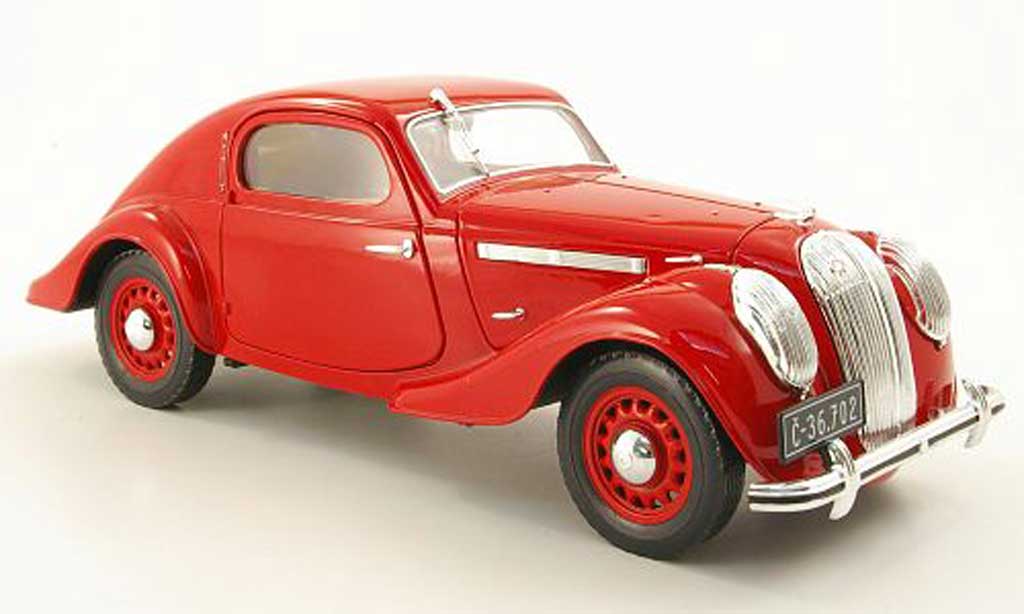 Skoda Popular Sport 1/18 Abrex Monte Carlo rosso 1935 modellino in miniatura
