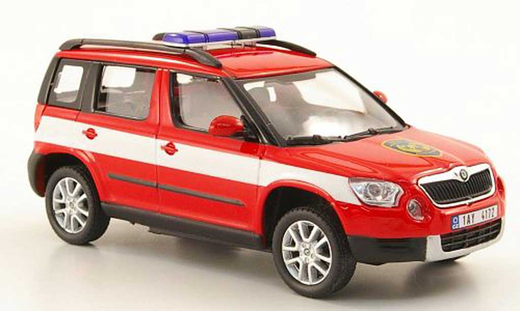 Skoda Yeti 1/43 Abrex Hasici Feuerwehr Tschechien modellino in miniatura
