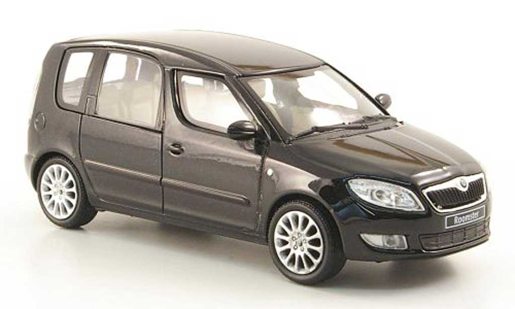 Skoda Roomster 1/43 Abrex nero modellino in miniatura