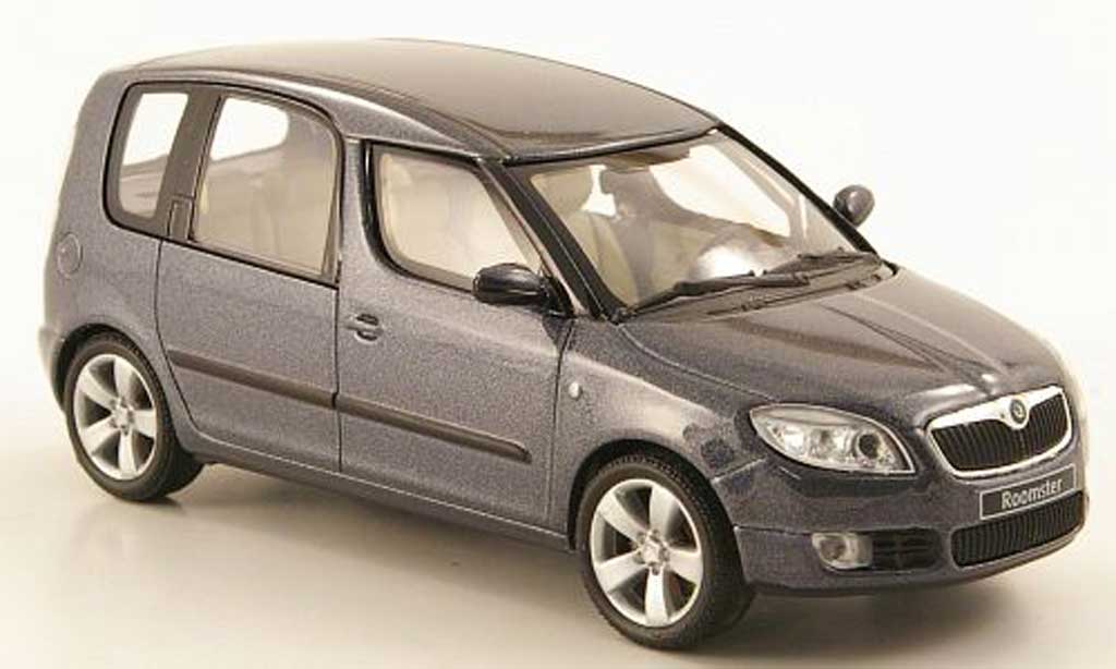 Skoda Roomster 1/43 Abrex grigio 2006 modellino in miniatura