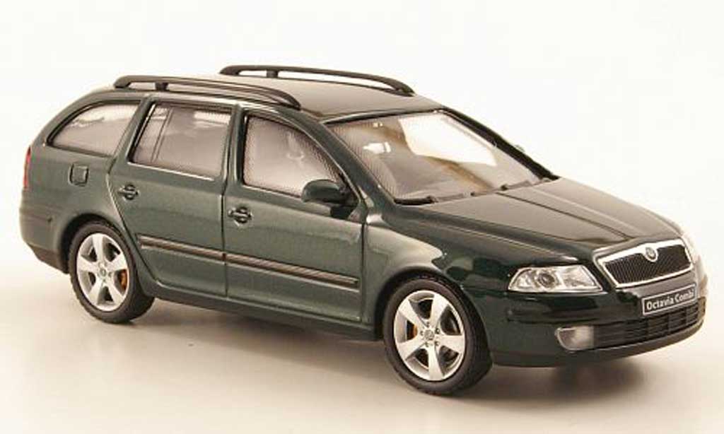Skoda Octavia Combi 1/43 Abrex Combi grun modellino in miniatura