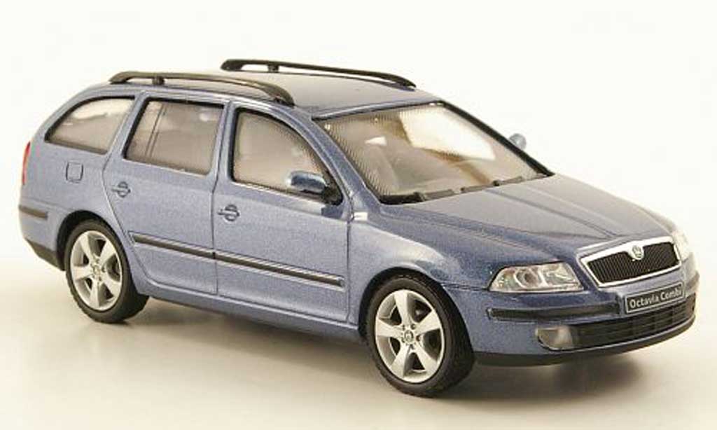 Skoda Octavia Combi 1/43 Abrex Combi blugrigio modellino in miniatura