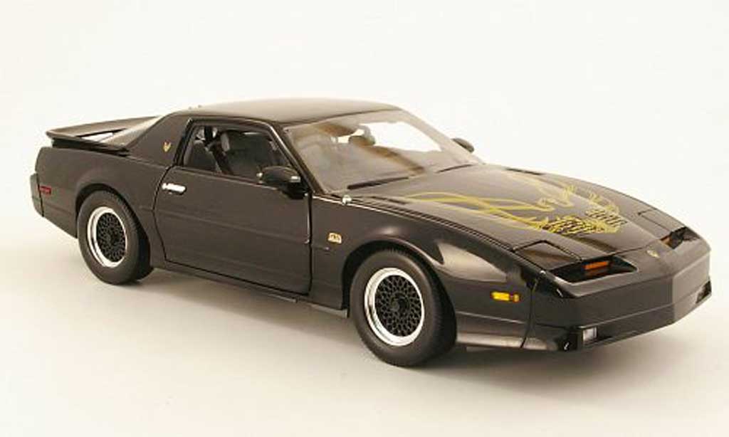 Pontiac Trans Am 1/18 Greenlight GTA nero 1988 modellino in miniatura