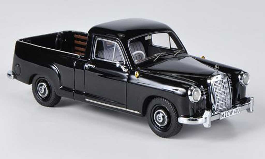 Mercedes 180 1/43 Neo (W120) Bakkie nero limitierte Auflage 300 modellino in miniatura