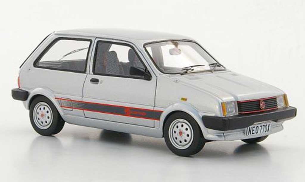 MG Metro 1/43 Neo 1300 MkI grigio RHD 1982 modellino in miniatura