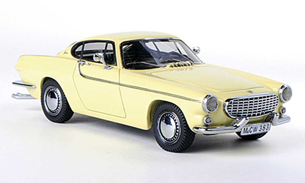 Volvo P1800 1/43 Neo Jensen giallo limitierte Auflage 300 Stuck 1961 modellino in miniatura