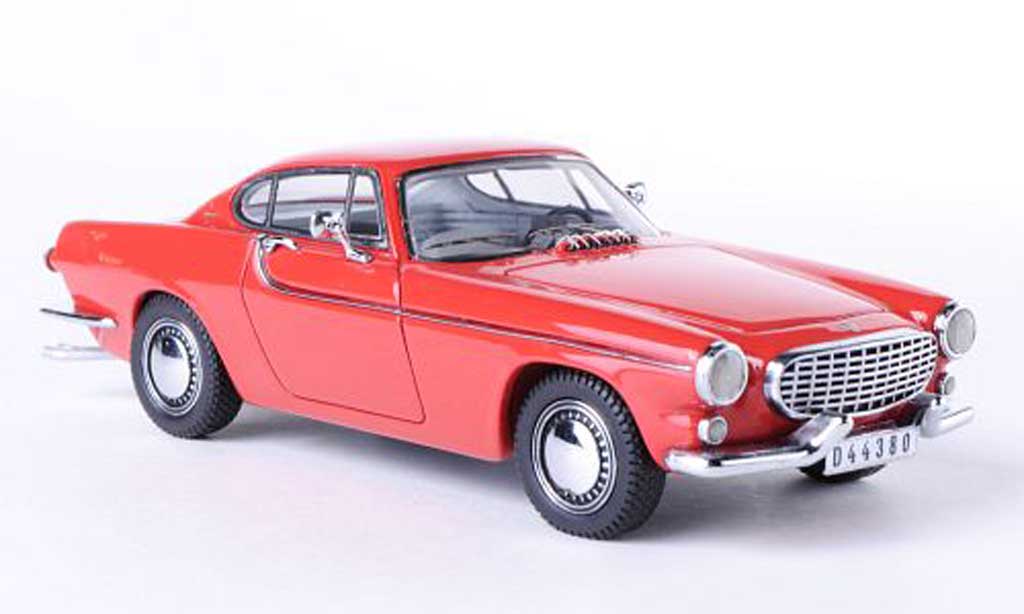 Volvo P1800 1/43 Neo Jensen rosso 1961 modellino in miniatura