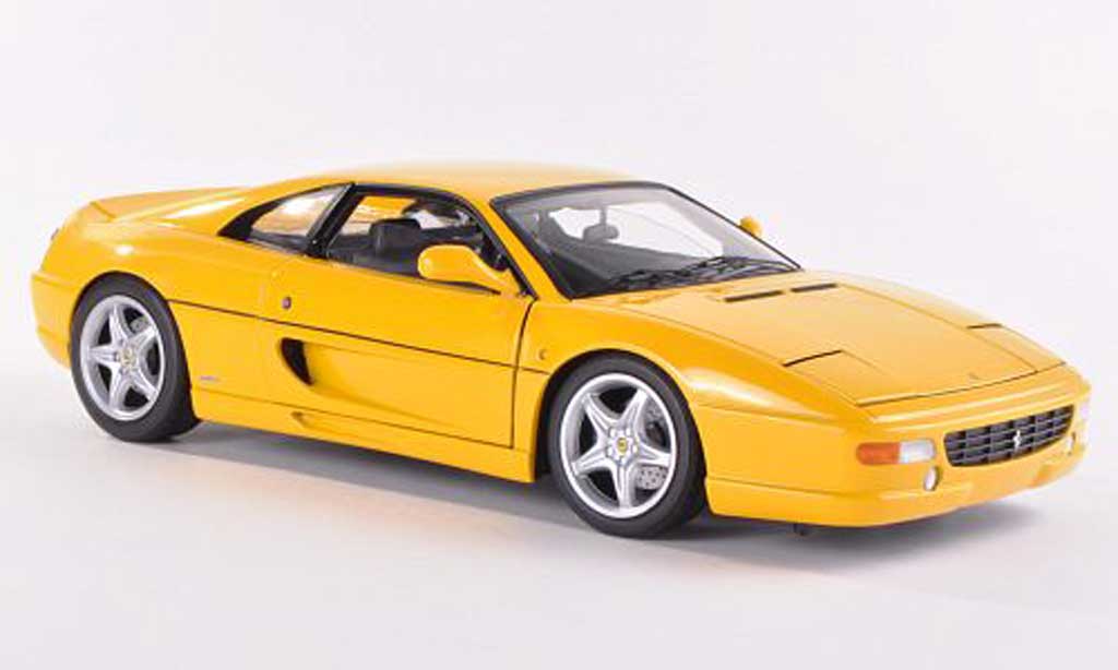 Ferrari F355 Berlinetta 1/18 Hot Wheels Elite Berlinetta giallo (Elite) modellino in miniatura