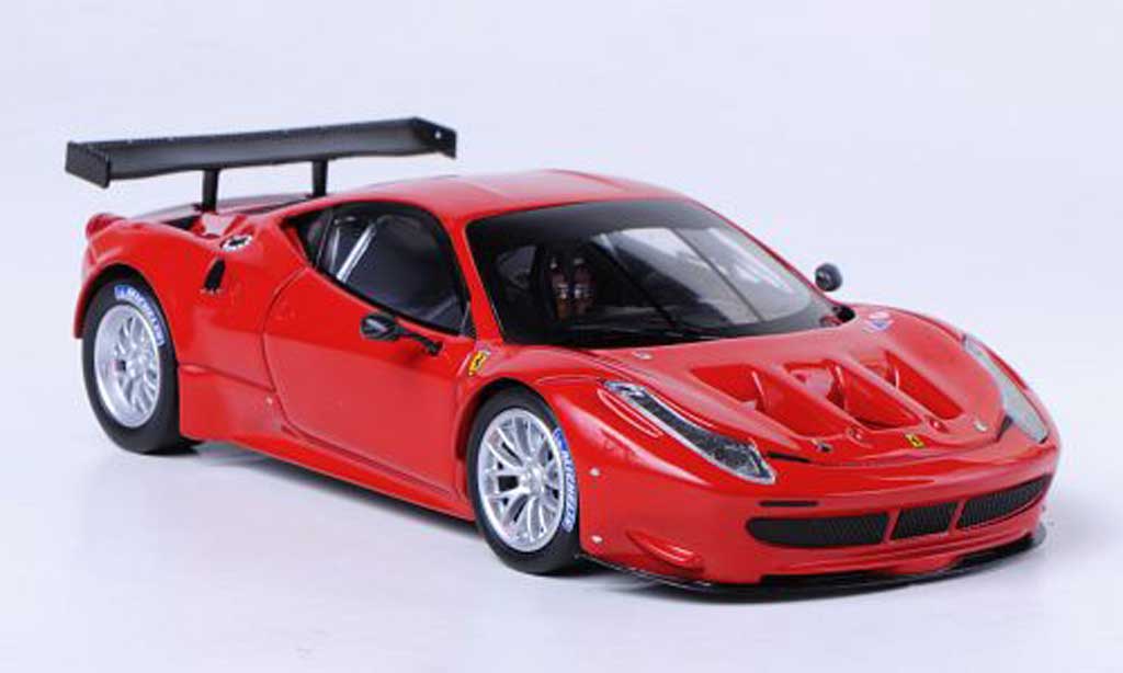 Ferrari 458 Italia GT2 1/43 Hot Wheels Elite Italia GT2 Presentationsfahrzeug rosso (Elite) modellino in miniatura