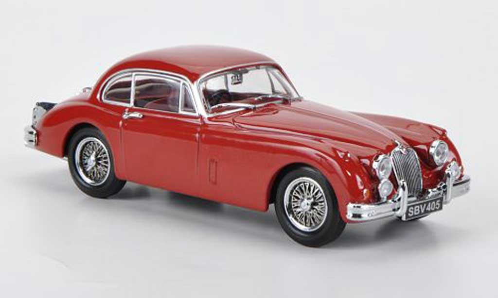 Jaguar XK 150 1/43 Oxford 150 FHC rosso modellino in miniatura