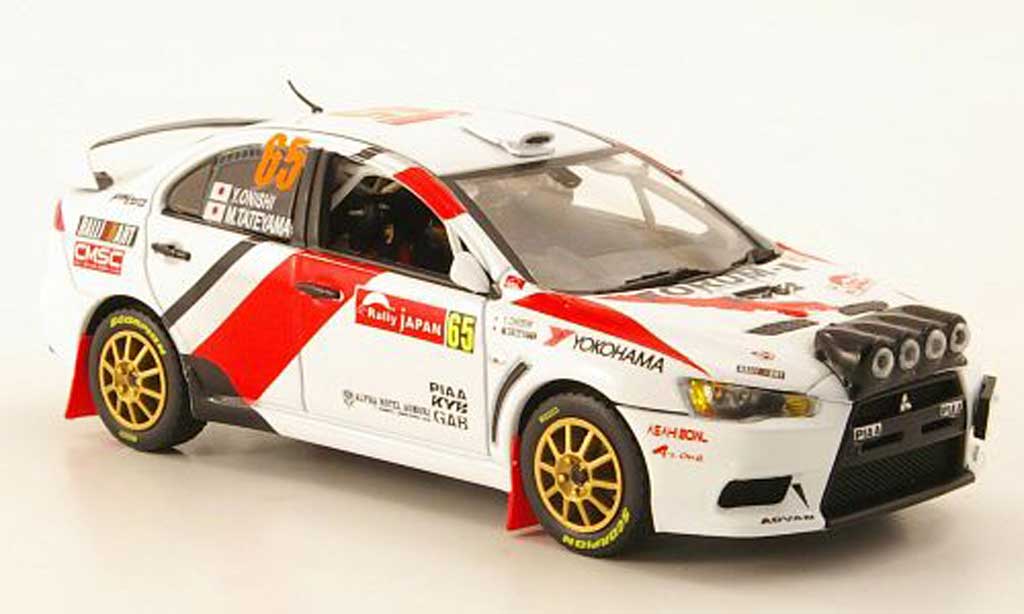 Mitsubishi Lancer Evolution X 1/43 Vitesse Evolution X No.65 Rally Japan 2010 modellino in miniatura