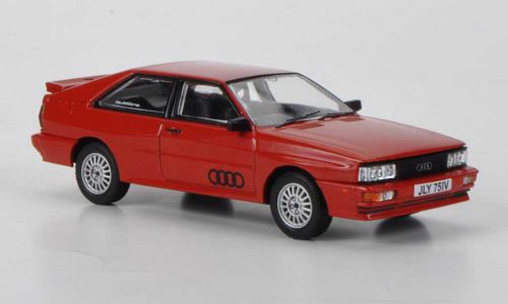 Audi Quattro 1/43 Corgi rosso 'Ashes to Ashes' RHD modellino in miniatura