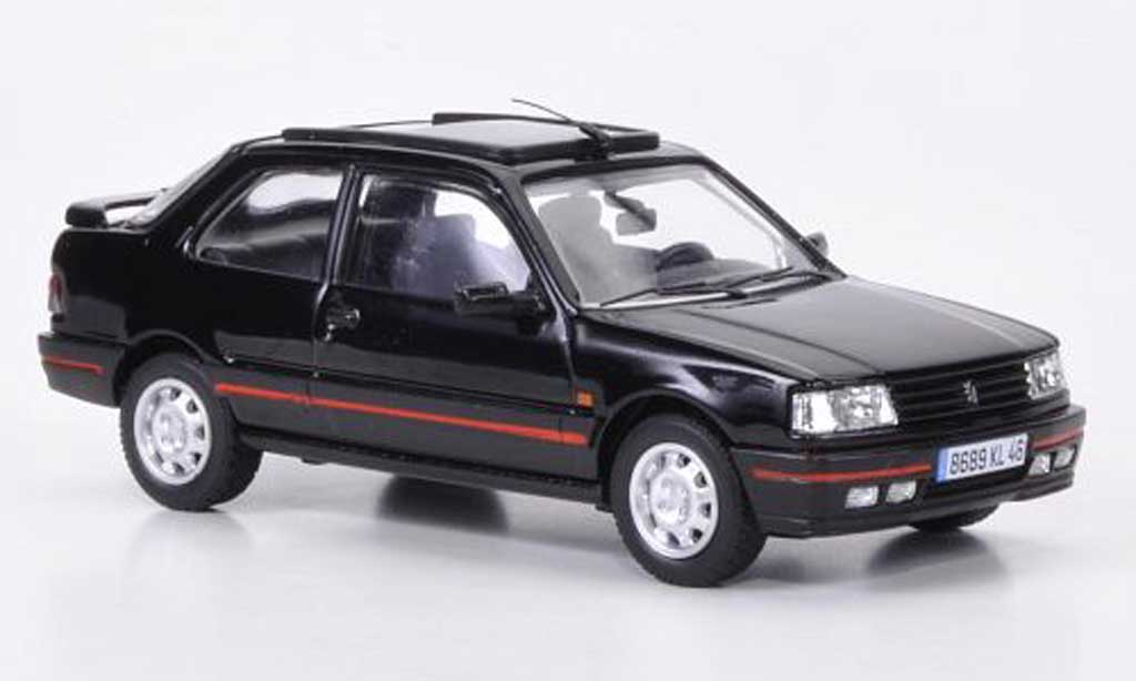 Peugeot 309 GTI 1/43 Vanguards GTI MkII nero LHD modellino in miniatura