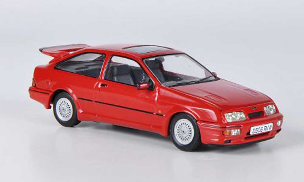 Ford Sierra Cosworth RS 1/43 Vanguards Cosworth RS rosso Duke of Bedford modellino in miniatura