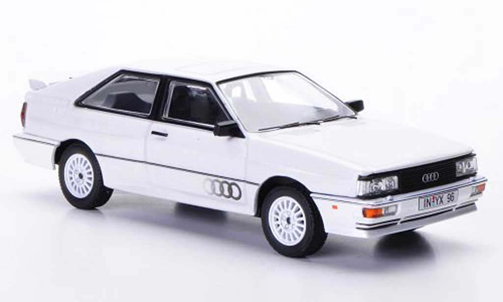 Audi Quattro 1/43 Vanguards MkII bianco LHD 1987 modellino in miniatura